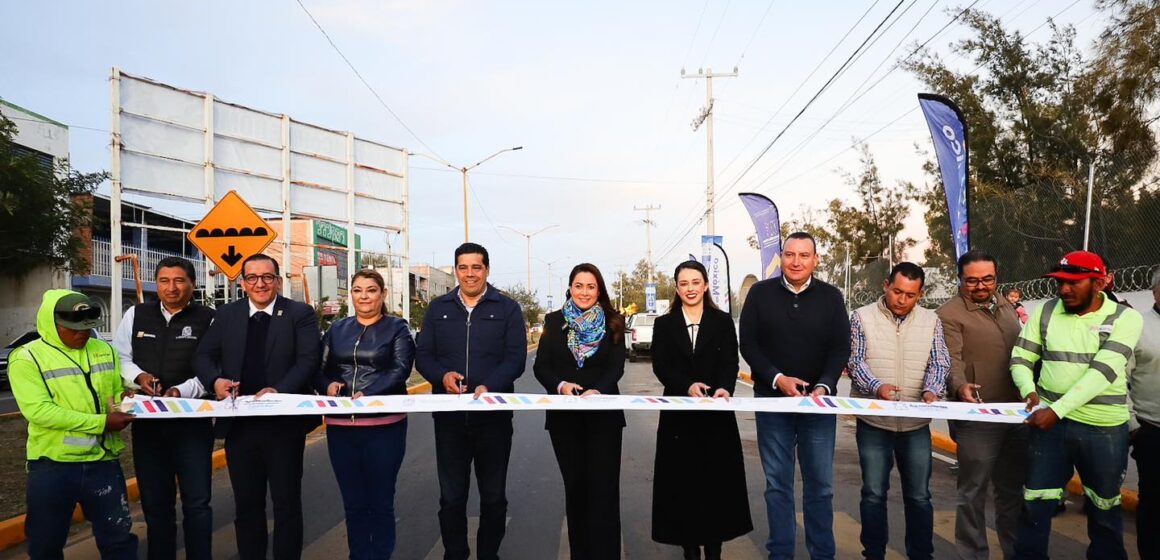 ENTREGA TERE JIMÉNEZ OBRAS DE REHABILITACIÓN DE LA CARRETERA A NORIAS DE OJOCALIENTE, CON UNA INVERSIÓN SUPERIOR A LOS 75 MILLONES DE PESOS