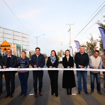 ENTREGA TERE JIMÉNEZ OBRAS DE REHABILITACIÓN DE LA CARRETERA A NORIAS DE OJOCALIENTE, CON UNA INVERSIÓN SUPERIOR A LOS 75 MILLONES DE PESOS