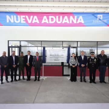 INAUGURA TERE JIMÉNEZ NUEVA ADUANA; AGUASCALIENTES SE CONSOLIDA COMO EL CORAZÓN LOGÍSTICO DE AMÉRICA