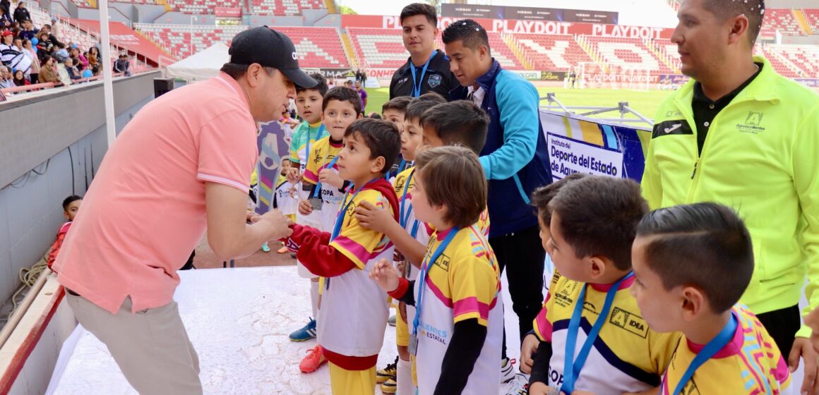 CONCLUYEN CON ÉXITO ACTIVIDADES DE FUTBOL DE LA COPA AGUASCALIENTES; LAS FINALES SE JUGARON EN EL ESTADIO VICTORIA