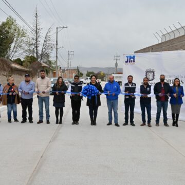 CONCLUYERON LOS TRABAJOS DE PAVIMENTACIÓN EN LA CALLE MÁLAGA, EN PASEOS JESÚS MARIA