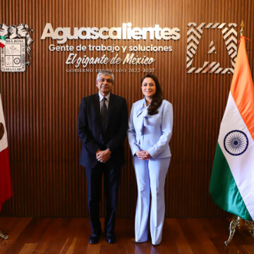 TERE JIMÉNEZ SE REÚNE CON EL EMBAJADOR DE LA INDIA EN MÉXICO