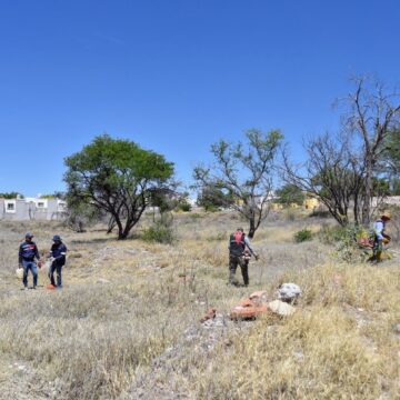 TRABAJA SEMADESU EN LA PREVENCIÓN DE INCENDIOS FORESTALES EN LA PONA