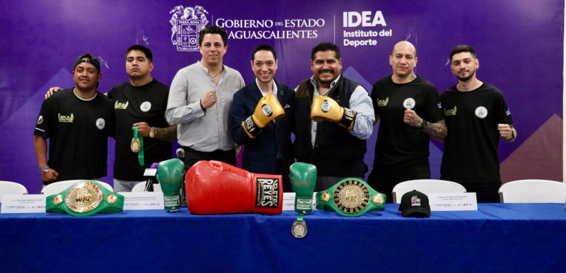 TODO LISTO PARA LA NOCHE DE CAMPEONES DE BOX EN AGUASCALIENTES