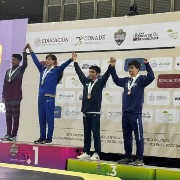 DOS OROS Y CINCO BRONCES PARA AGUASCALIENTES EN LOS JUEGOS NACIONALES CONADE 2024