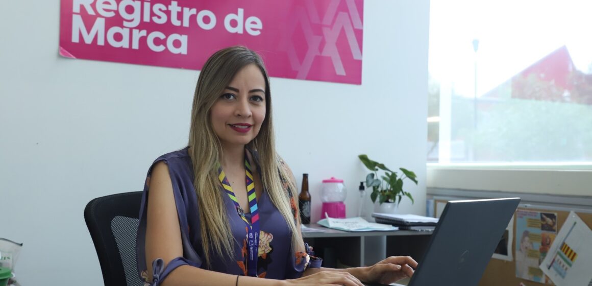 INVITA TERE JIMÉNEZ A EMPRENDEDORES A ACCEDER A LOS APOYOS PARA REGISTRAR SU MARCA A BAJO COSTO