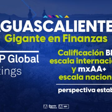 AGUASCALIENTES, DE LOS MEJORES LUGARES PARA INVERTIR A NIVEL INTERNACIONAL SEGÚN STANDARD & POOR’S GLOBAL RATINGS