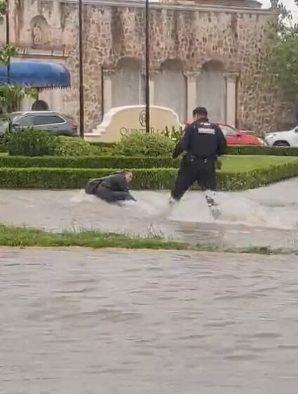 TOTAL COORDINACIÓN ENTRE GOBIERNO DEL ESTADO Y MUNICIPIO DE AGUASCALIENTES PARA BRINDAR AUXILIO POR LLUVIAS