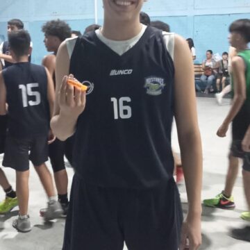 JOVEN AGUASCALENTENSE FUE CONVOCADO A LA SELECCIÓN MEXICANA DE BASQUETBOL U15