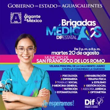 ESTE MARTES EL DIF ESTATAL ACERCARÁ SERVICIOS MÉDICOS GRATUITOS A SAN FRANCISCO DE LOS ROMO