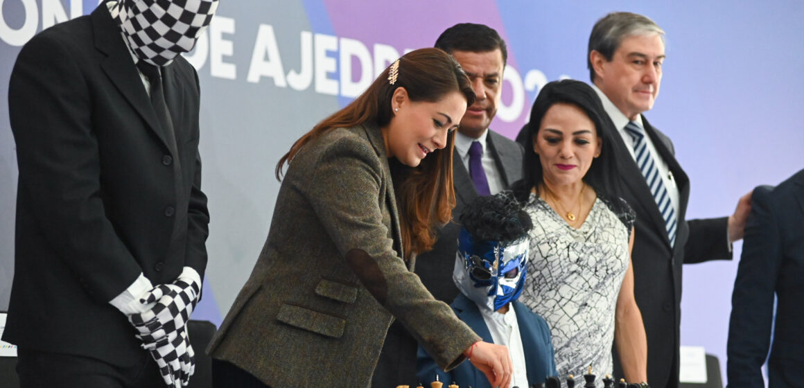 INAUGURA TERE JIMÉNEZ LA SEGUNDA EDICIÓN DEL CAMPEONATO NACIONAL E INTERNACIONAL DE AJEDREZ 2024