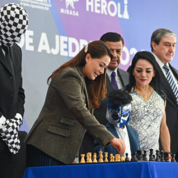 INAUGURA TERE JIMÉNEZ LA SEGUNDA EDICIÓN DEL CAMPEONATO NACIONAL E INTERNACIONAL DE AJEDREZ 2024