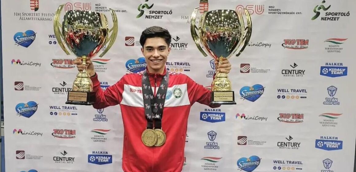 CAMPEÓN MUNDIAL DE KICKBOXING ES MAESTRO EN LA CASA DEL BIEN COMÚN DE PIRULES