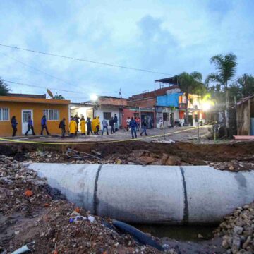 INVIERTE MIAA EN INFRAESTRUCTURA PARA LA CANALIZACIÓN DEL AGUA DE LLUVIA