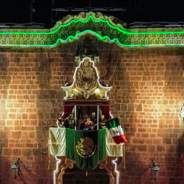 TERE JIMÉNEZ ENCABEZA LA CELEBRACIÓN DEL GRITO DE INDEPENDENCIA EN AGUASCALIENTES