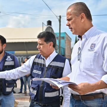 INTENSIFICA JESÚS MARÍA LABORES DE BACHEO CON CONCRETO HIDRAÚLICO TRAS FUERTES LLUVIAS