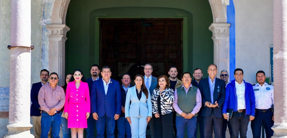 TERE JIMÉNEZ REFRENDA SU COMPROMISO CON EL DESARROLLO DE TODOS LOS MUNICIPIOS DE AGUASCALIENTES