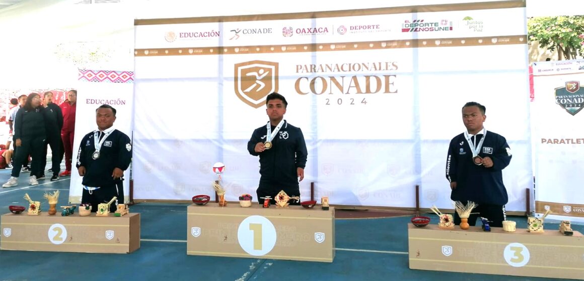 TRES MEDALLAS MÁS PARA AGUASCALIENTES EN LOS PARANACIONALES CONADE 2024