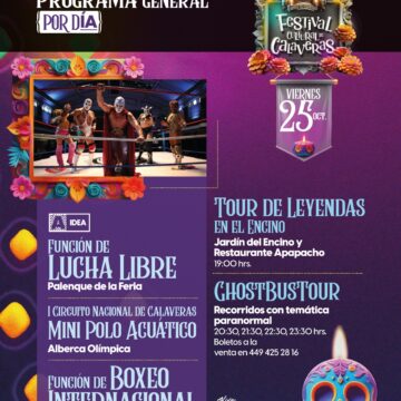 DESDE ESTE FIN DE SEMANA EVENTOS PARA TODA LA FAMILIA EN EL FESTIVAL CULTURAL DE CALAVERAS 2024