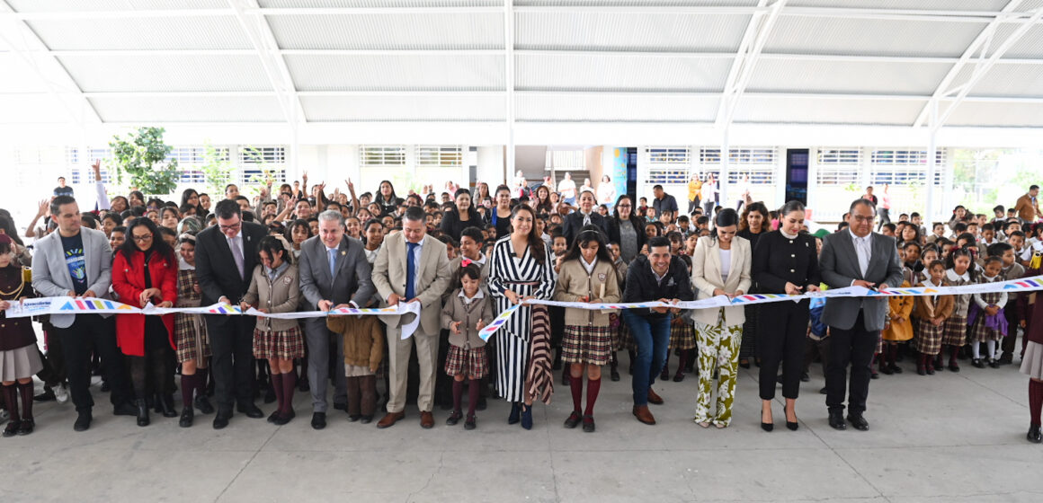 ENTREGA TERE JIMÉNEZ NUEVA INFRAESTRUCTURA EN LA PRIMARIA JOSÉ DE JESÚS GONZÁLEZ RIVAS DE VILLAS DE NUESTRA SEÑORA DE LA ASUNCIÓN