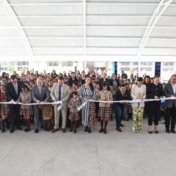 ENTREGA TERE JIMÉNEZ NUEVA INFRAESTRUCTURA EN LA PRIMARIA JOSÉ DE JESÚS GONZÁLEZ RIVAS DE VILLAS DE NUESTRA SEÑORA DE LA ASUNCIÓN