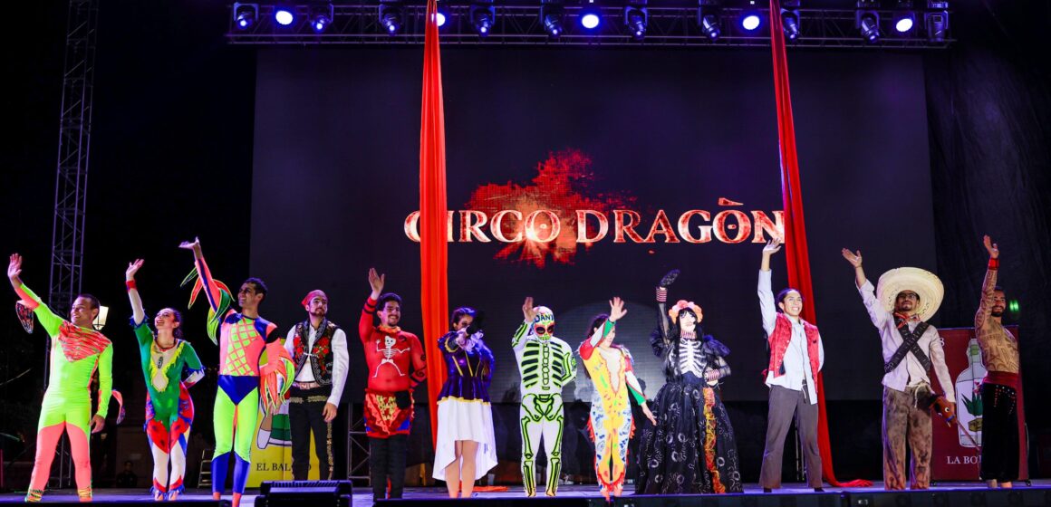 SE PRESENTA “CIRCO DRAGÓN” EN EL ESCENARIO PRINCIPAL DEL FESTIVAL CULTURAL DE LA CIUDAD DE AGUASCALIENTES