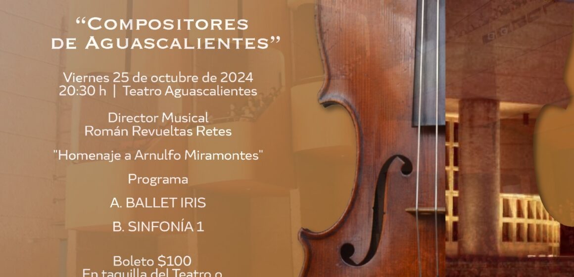 CONCIERTO “COMPOSITORES DE AGUASCALIENTES”