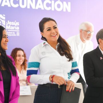 PONE EN MARCHA TERE JIMÉNEZ CAMPAÑA ESTATAL DE VACUNACIÓN CONTRA EL COVID E INFLUENZA