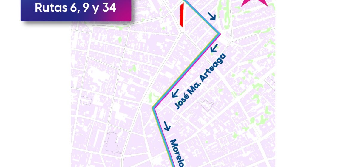 DESDE ESTE 18 DE NOVIEMBRE HABRÁ CAMBIOS EN OCHO RUTAS POR EL TIANGUIS NAVIDEÑO