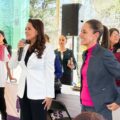 REITERAN TERE JIMÉNEZ Y CLAUDIA SHEINBAUM SU COMPROMISO DE TRABAJAR POR UN MEJOR AGUASCALIENTES