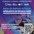 EMPRESA AUTOMOTRIZ OFERTARÁ 150 VACANTES DE EMPLEO ESTE MARTES EN LA NAVE 55 DEL FICOTRECE