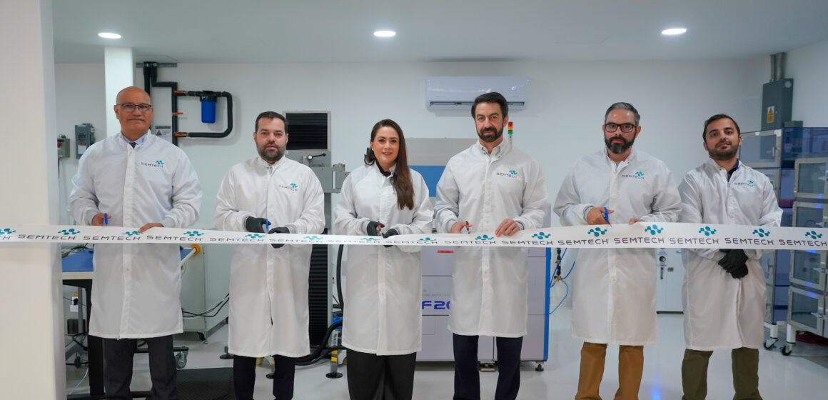 INAUGURA TERE JIMÉNEZ LABORATORIO CON LA MÁS ALTA TECNOLOGÍA, COMO PARTE DE LA EXPANSIÓN DE LA EMPRESA SEMTECH