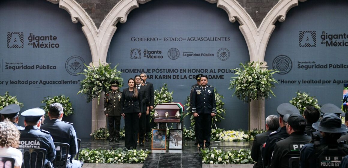 RECONOCEN EL LEGADO DE VALENTÍA Y SERVICIO DE OMAR KARIN DE LA CRUZ ADAME