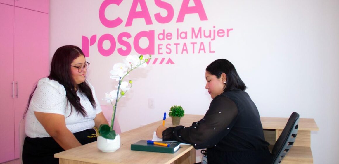 CASAS ROSAS OFRECEN SIN COSTO ASESORÍA LEGAL, ORIENTACIÓN PSICOLÓGICA Y RESGUARDO A LAS MUJERES