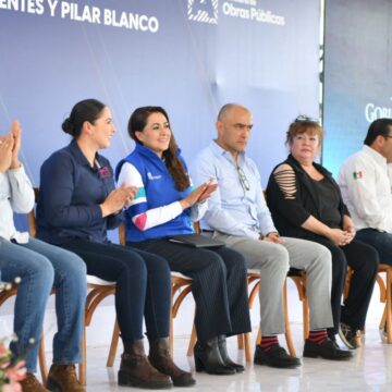 ENTREGA TERE JIMÉNEZ OBRAS DE REHABILITACIÓN EN VIALIDADES DE INSURGENTES Y PILAR BLANCO