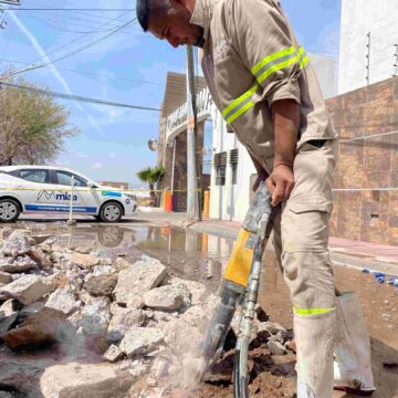 REFUERZA MIAA ATENCIÓN A REPORTES DE FUGAS DE AGUA POTABLE