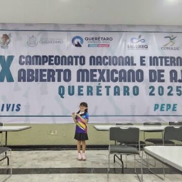 CON SOLO 7 AÑOS, LA HIDROCÁLIDA ISABELLA RIVAS REPRESENTARÁ A MÉXICO EN COMPETENCIA INTERNACIONAL DE AJEDREZ