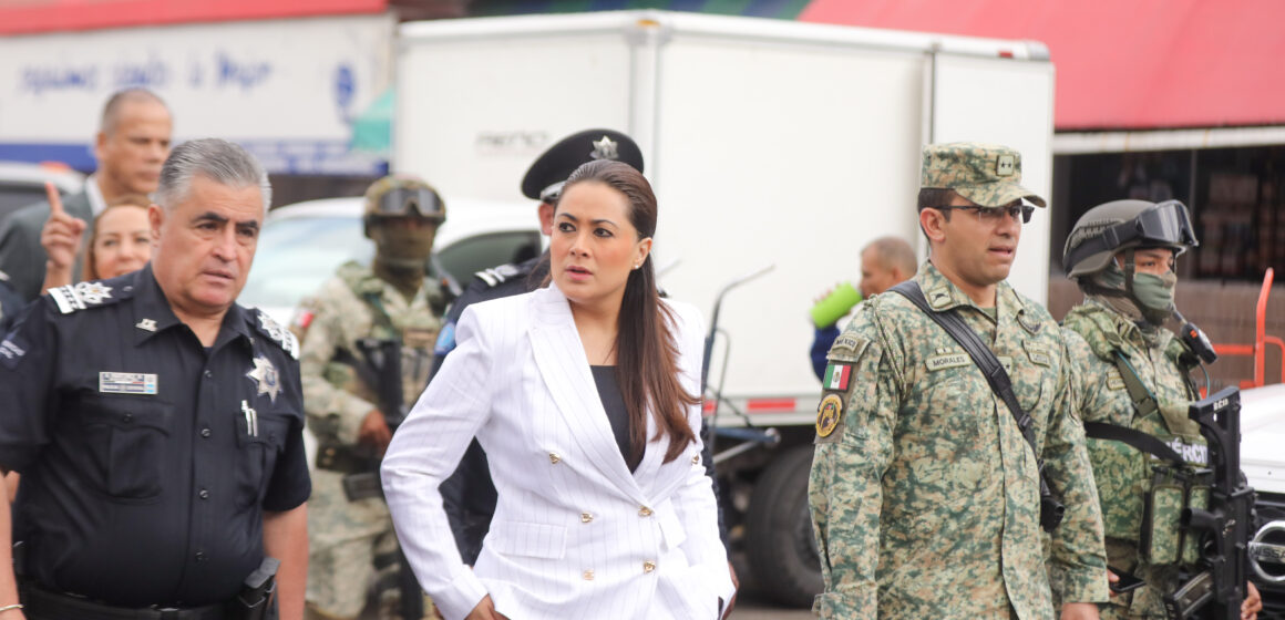 TERE JIMÉNEZ SUPERVISA OPERATIVOS DE SEGURIDAD EN EL AGROPECUARIO