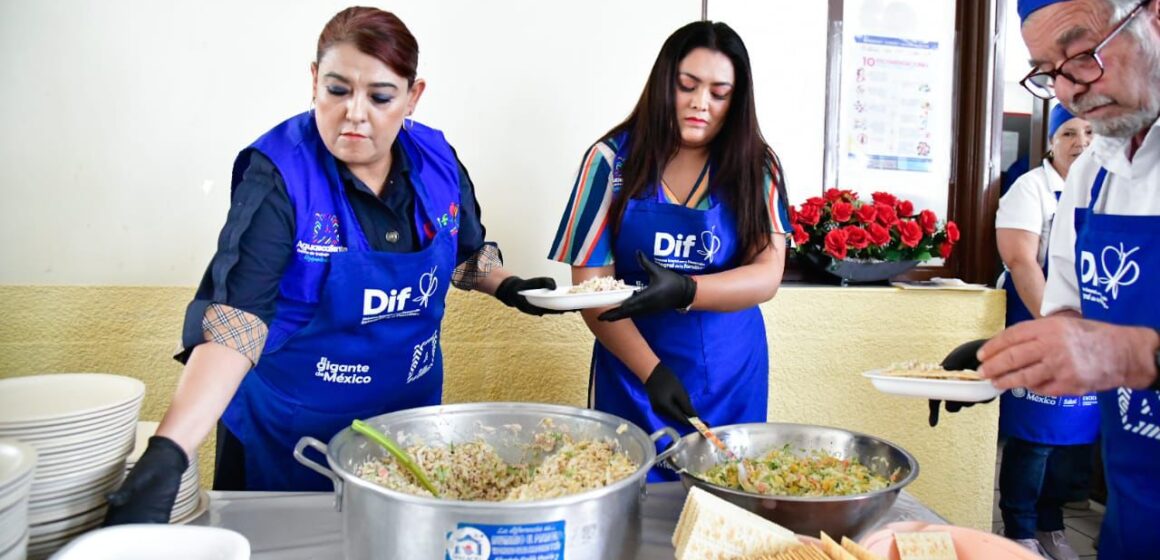 COMEDORES DEL DIF ESTATAL ALIMENTAN A MILES DE PERSONAS EN TODO EL ESTADO