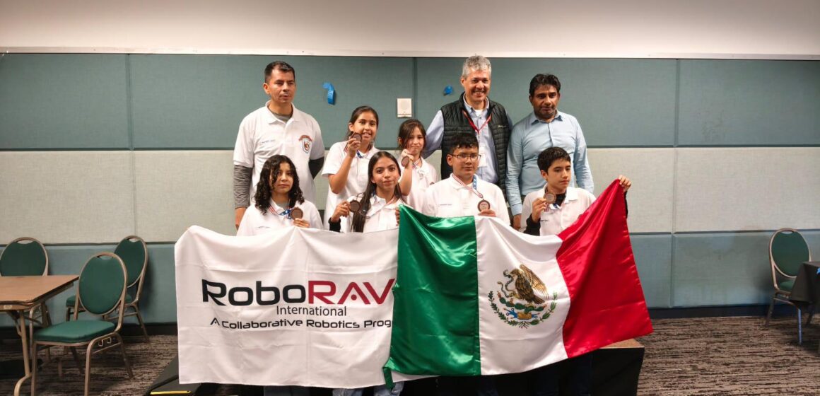 ESTUDIANTES DE AGUASCALIENTES GANAN TERCER LUGAR EN COMPETENCIA INTERNACIONAL DE ROBÓTICA EN SILICON VALLEY