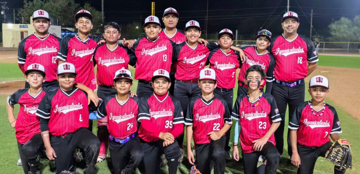 ESTA NOCHE, NIÑOS DE AGUASCALIENTES BUSCAN SU PASE A LA SERIE MUNDIAL DE LIGAS PEQUEÑAS DE BÉISBOL