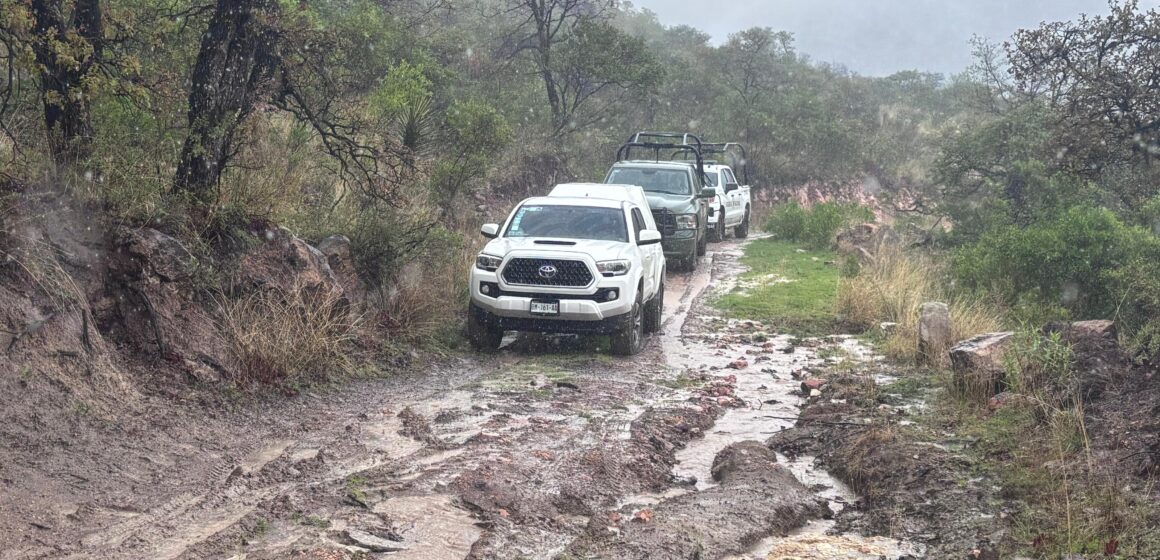 PATRULLAJES POR AIRE Y TIERRA BLINDAN LAS FRONTERAS DEL ESTADO