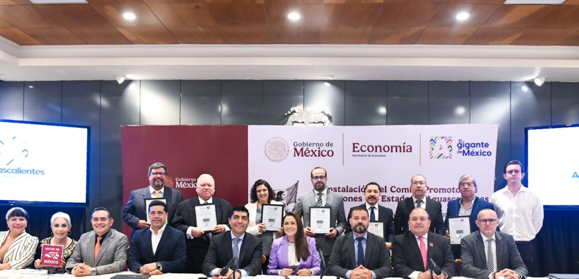 INSTALAN COMITÉ PARA ATRAER MÁS INVERSIONES A AGUASCALIENTES