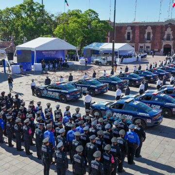 CON MÁS PATRULLAS SE FORTALECE LA SEGURIDAD DE LAS FAMILIAS DE AGUASCALIENTES