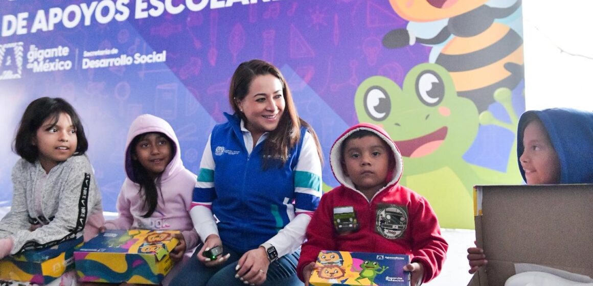 CONTINÚA TERE JIMÉNEZ CON LA ENTREGA DE MÁS DE 72 MIL APOYOS ESCOLARES EN TODO EL ESTADO