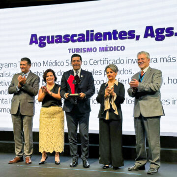 RECIBE MUNICIPIO DE AGUASCALIENTES RECONOCIMIENTO A NIVEL NACIONAL POR EL PROGRAMA DE TURISMO MÉDICO