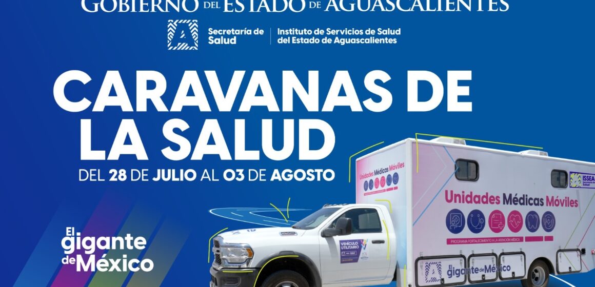 CONTINUAN LAS CARAVANAS DE LA SALUD