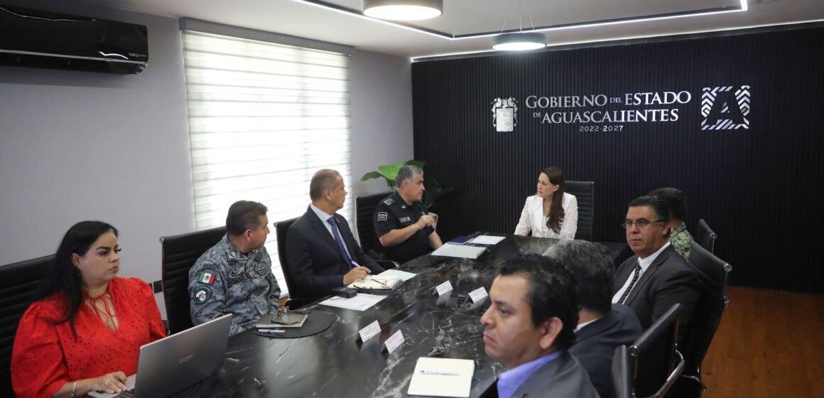 EN AGUASCALIENTES, FUERZAS DE SEGURIDAD REAFIRMAN SU COMPROMISO DE PRESERVAR LA PAZ SOCIAL