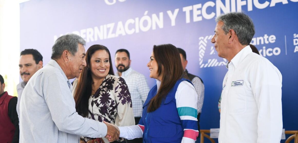 TERE JIMÉNEZ DIO INICIO A LAS OBRAS PARA CONCLUIR EL DISTRITO DE RIEGO 001 CON UNA INVERSIÓN DE 500 MILLONES DE PESOS