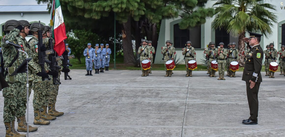 AGUASCALIENTES REFRENDA COORDINACIÓN CON LA V REGIÓN MILITAR PARA BLINDAR LA ZONA CENTRO-OCCIDENTE DEL PAÍS